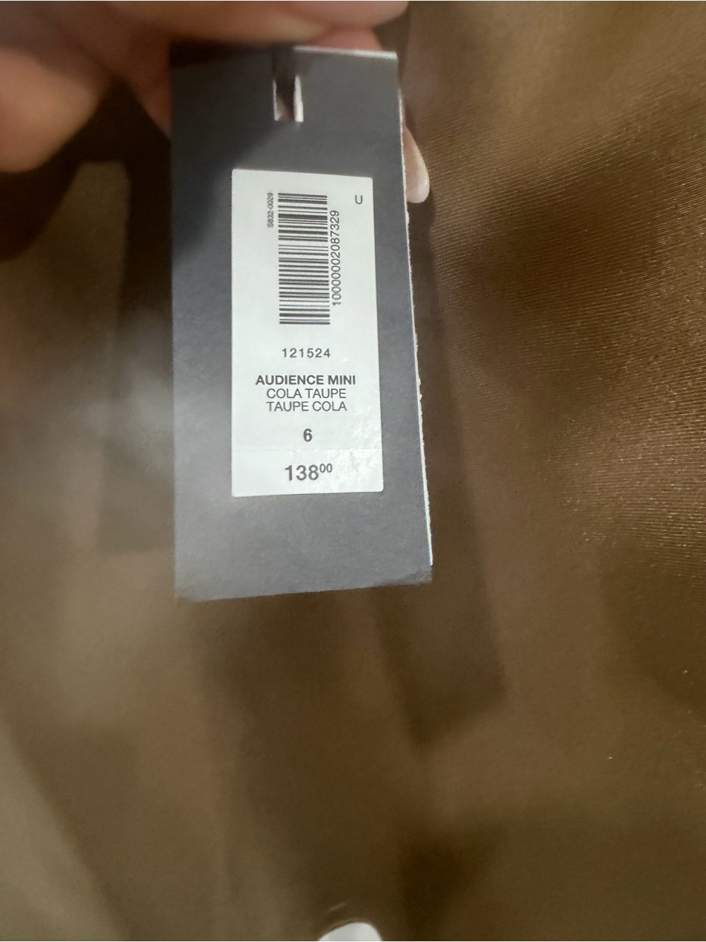 Aritzia Babaton Audience Satin Mini Dress NWT sz 6 - Picture 5 of 5